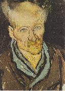 Vincent Van Gogh Portrait of a patient at the Hospital Saint-Paul painting